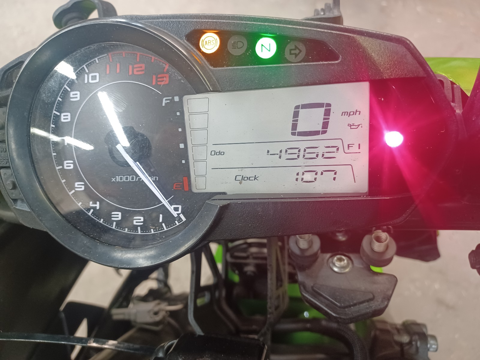 11-13 NINJA 1000 GAS TANK FUEL CELL PETROL RESERVOIR FAIRING COVER